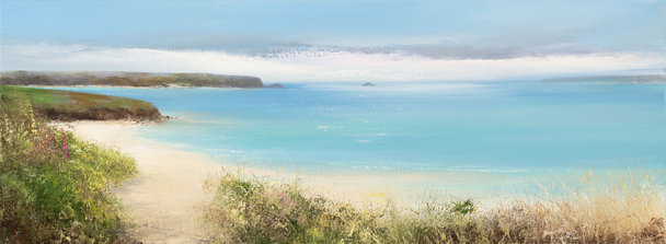 AMANDA HOSKIN - picnic on the beach daymer bay, padstow
